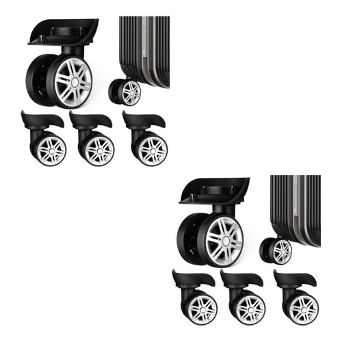 8pcs luggage wheels - luggage,