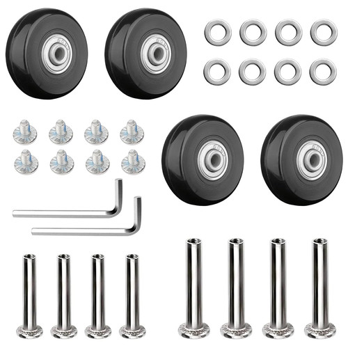 50x18mm luggage wheels - wheels, set