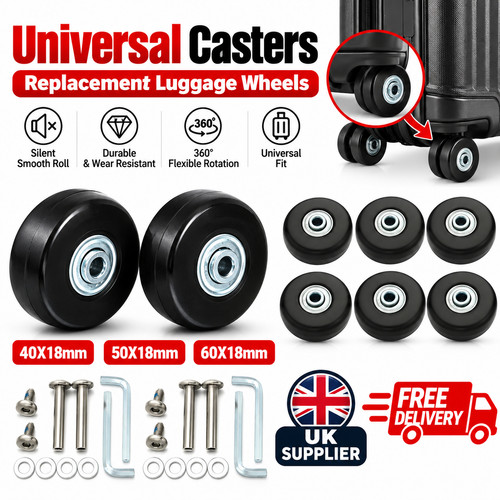 Universal suitcase wheels - suitcase,